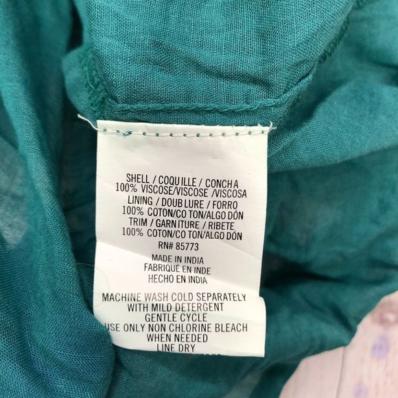 NWT O'Neill Women Sleeveless Mini Dress Size Small 100% Viscose B236 -18 - Picture 8 of 12